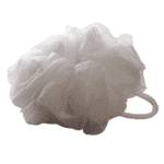 Esponja de Nylon com Organza Branca