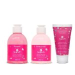 Kit - Shampoo + Condicionador + Creme Pentear Café com Morango