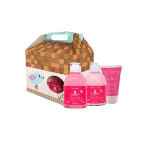 Cabelos macios, cheirosos e hidratados 3 caixa de diversoes kit cx sh cond creme