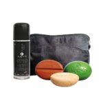 Kit Necessaire - Desodorante Antitranspirante Aerossol Feminino + Sabonete Vegetal Torrado 30g
