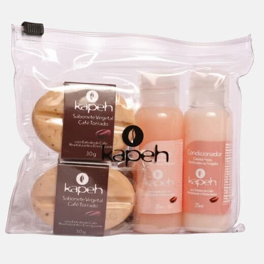 kit necessaire mini cabelos secos danificados ou tingidos