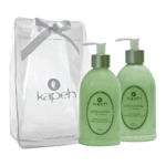 Kit Necessaire - Loção Hidratante + Sabonete Líquido Café com Menta