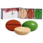 Kit Caixa -  com 3 Sabonetes Vegetais em Barra 90g