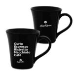 Caneca de Porcelana Preta