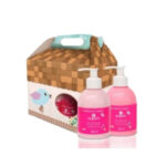 Kit Caixa- Hidratante Corporal + Sabonete Líquido Café com Morango