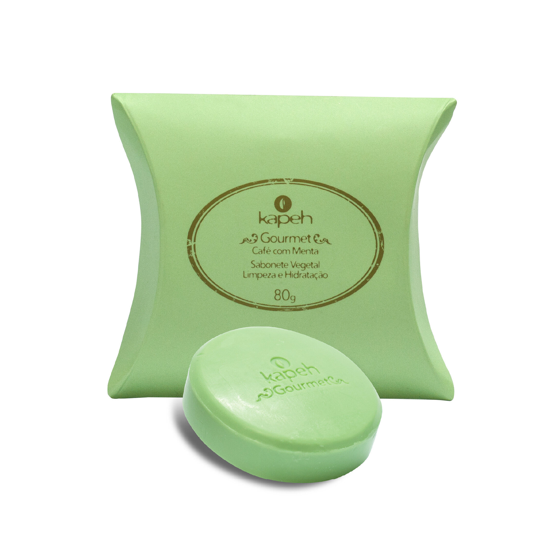 Card_Prosutos_MercadoLivre_SaboneteVegetal_CafeMenta_80g_01 Sabonete Café com Menta Kapeh 80g - Imagem 1